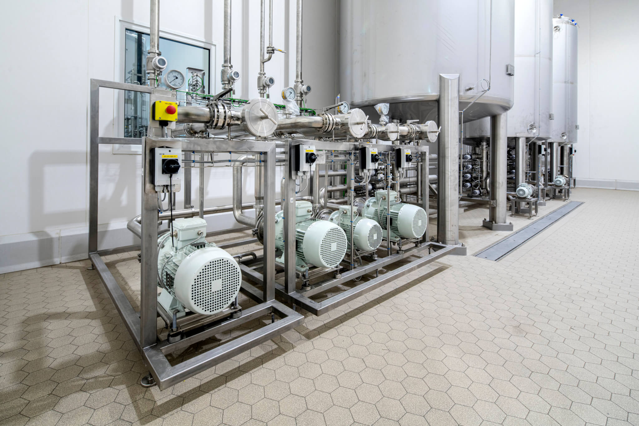 Pompenset CIP-reiniging