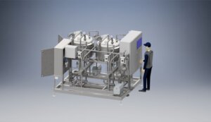 B-CIP systeem 3D-model