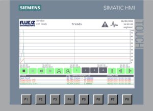 Mobiele Cleaning in Place Printscreen programma's