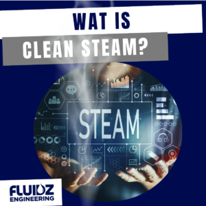 Clean steam voor de farmaceutische industrie en voedingsmiddelenindustrie