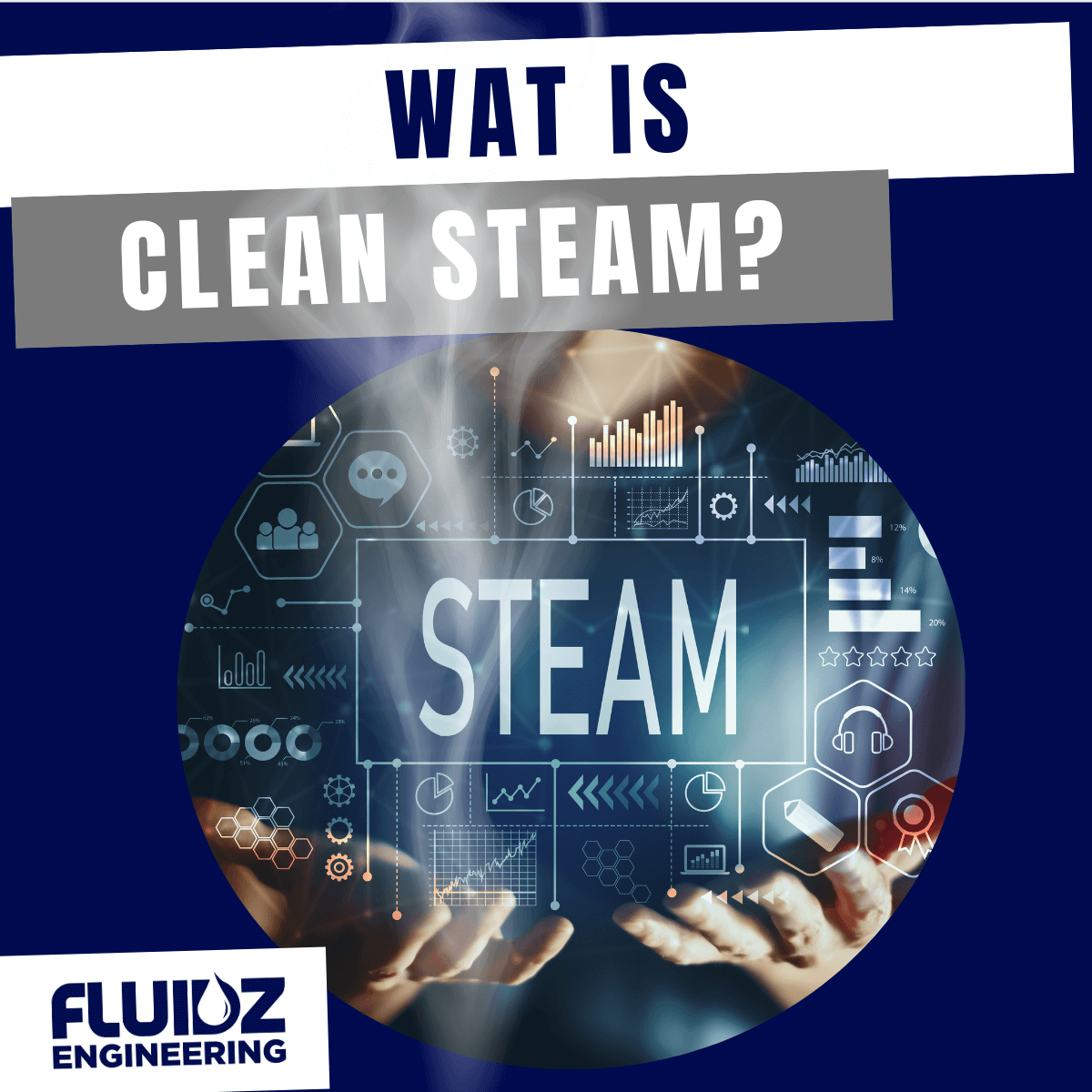 Clean steam voor de farmaceutische industrie en voedingsmiddelenindustrie