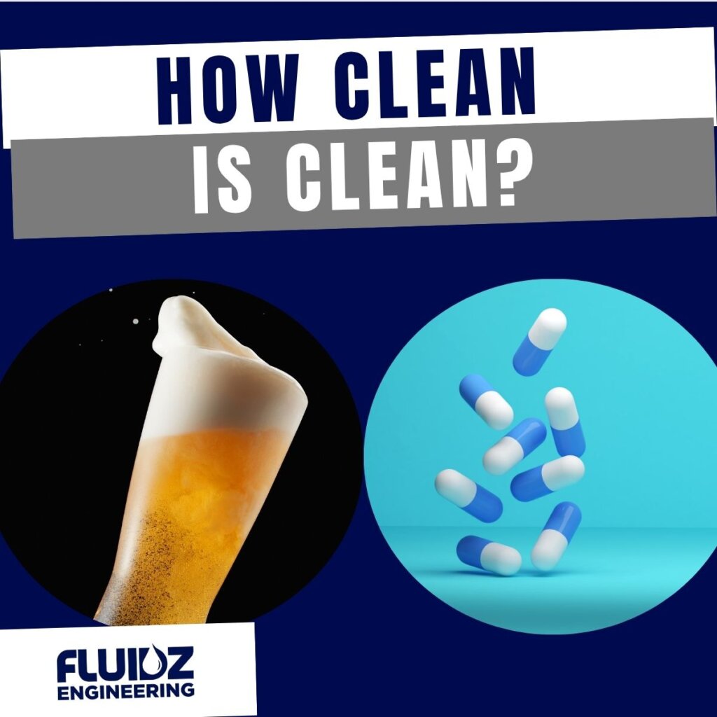 Validated cleaning in the food and pharma industry