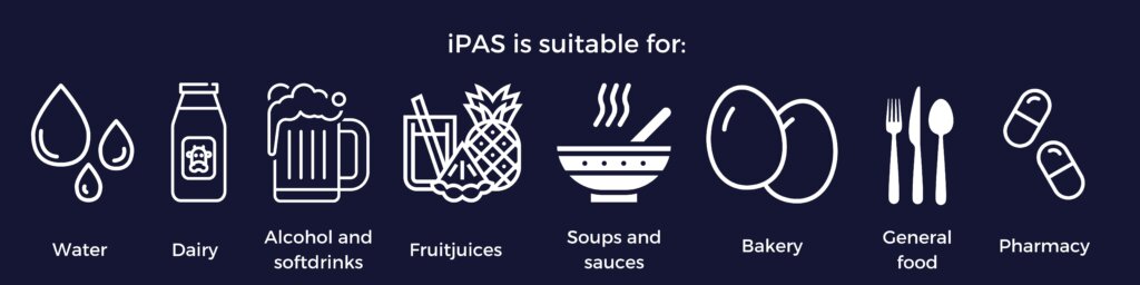 Pasteurizer is suitable for water, dairy, alcohol and softdrinks, pharmacy, medicine, fruitjuices, soups and saucesm bakery