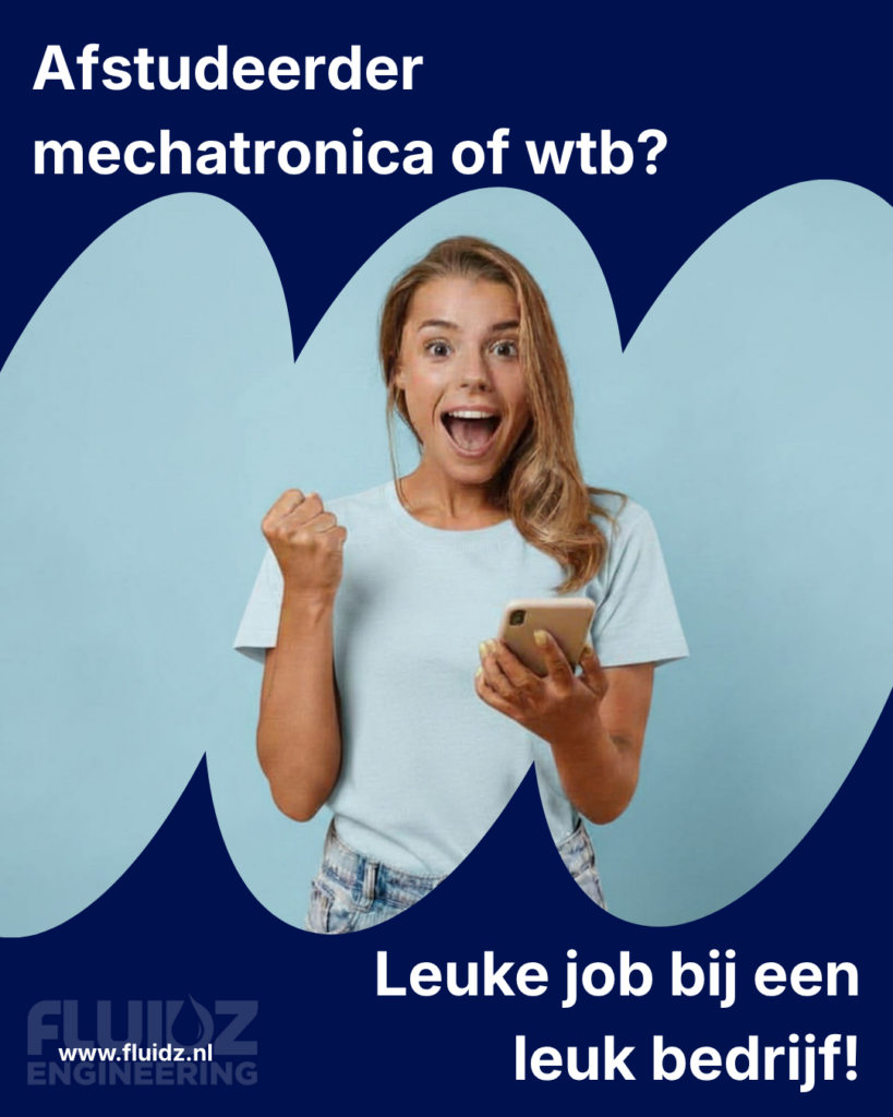 Vacature afstudeerder HBO WTB en mechatronica