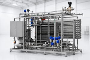 Inline pasteurizer