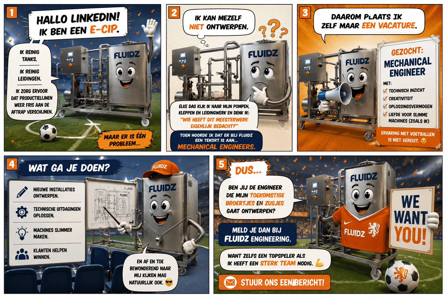 Gezocht: Mechanical Engineer