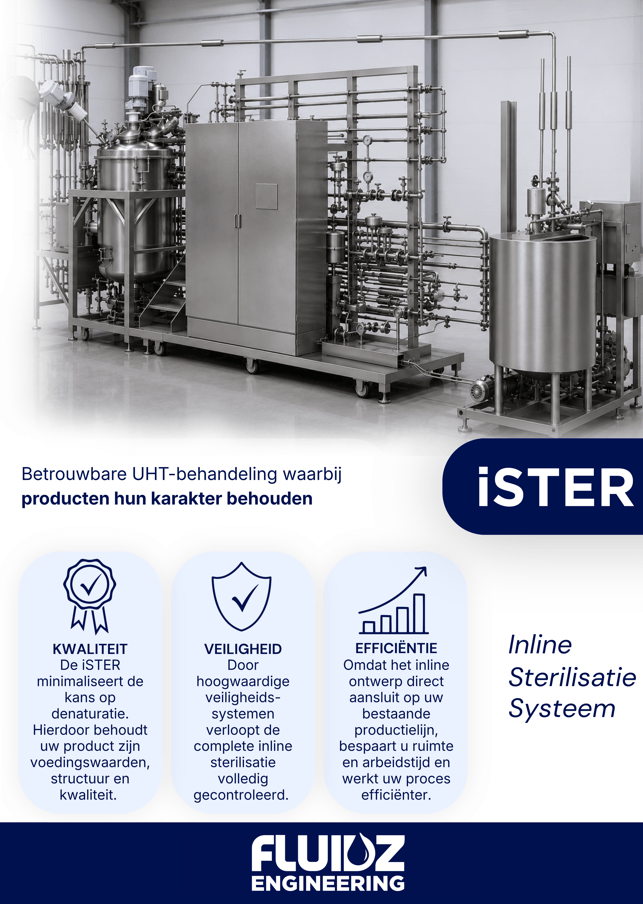 Download de brochure iSTER - de inline sterilisator