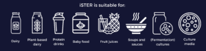 Sterilized products by the UHT
