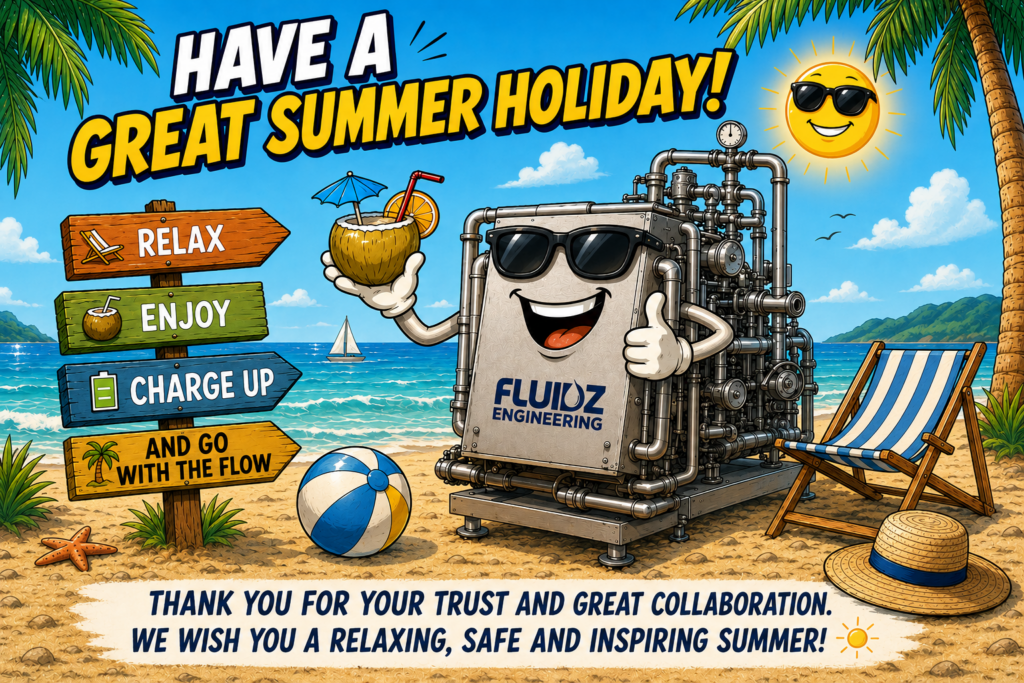 Fluidz engineers wish you a nice summer holiday!