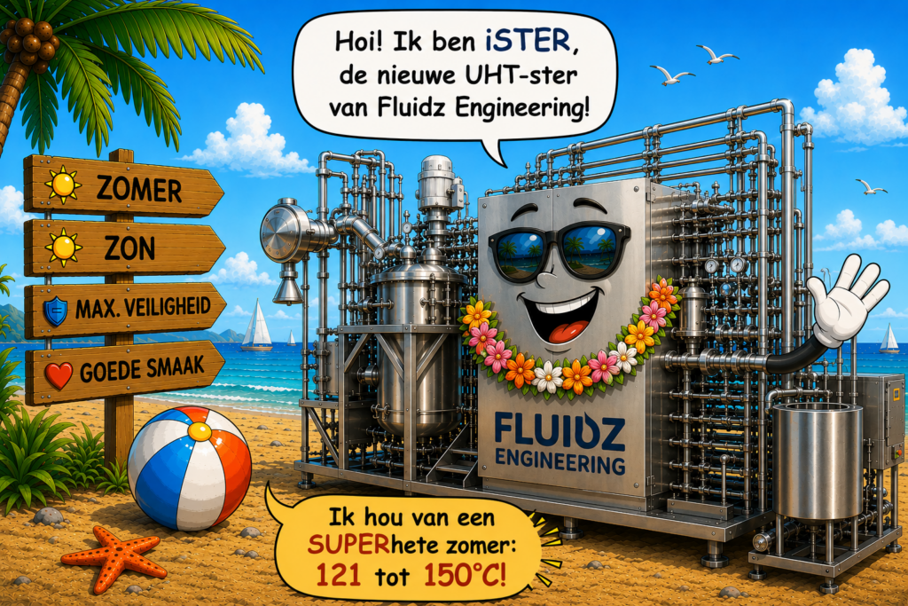 iSTER is een inline sterilisatiesysteem voor o.a. melk
